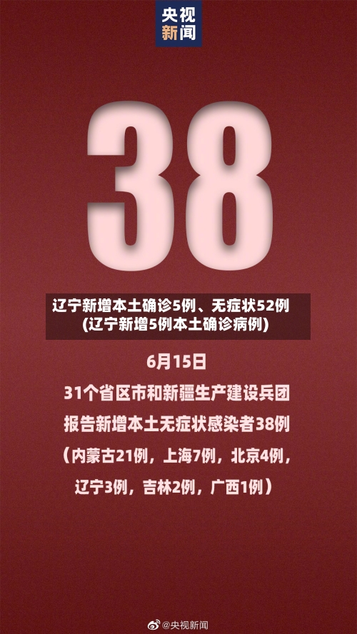 辽宁新增本土确诊5例、无症状52例(辽宁新增5例本土确诊病例)-第2张图片
