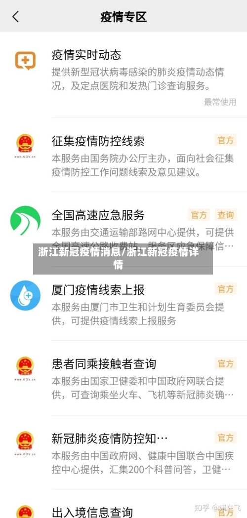 浙江新冠疫情消息/浙江新冠疫情详情-第2张图片