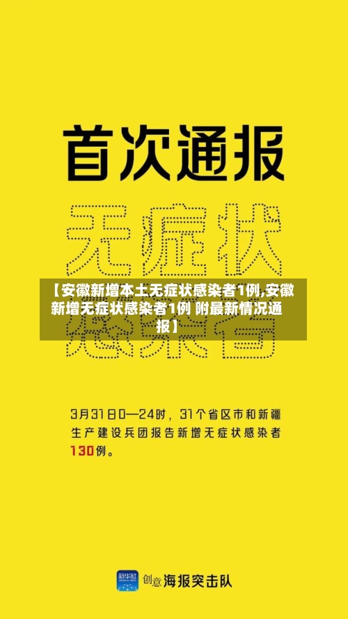 【安徽新增本土无症状感染者1例,安徽新增无症状感染者1例 附最新情况通报】