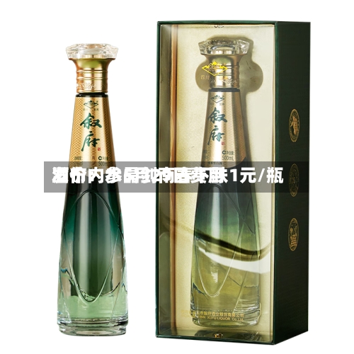 酒价内参5月29日费用发布：水晶剑南春下跌1元/瓶