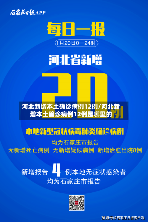 河北新增本土确诊病例12例/河北新增本土确诊病例12例是哪里的