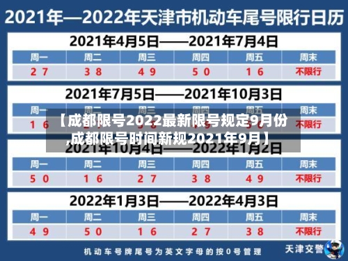 【成都限号2022最新限号规定9月份,成都限号时间新规2021年9月】-第3张图片
