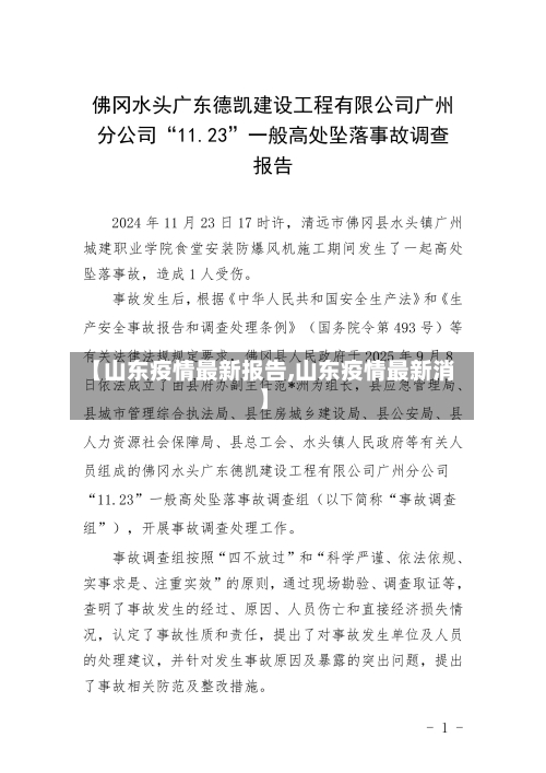 【山东疫情最新报告,山东疫情最新消】-第3张图片