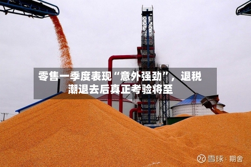 零售一季度表现“意外强劲	”，退税潮退去后真正考验将至-第2张图片