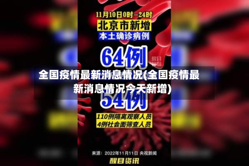 全国疫情最新消息情况(全国疫情最新消息情况今天新增)-第2张图片