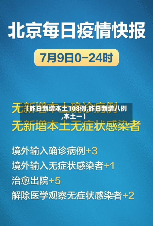 【昨日新增本土108例,昨日新增八例,本土一】-第3张图片