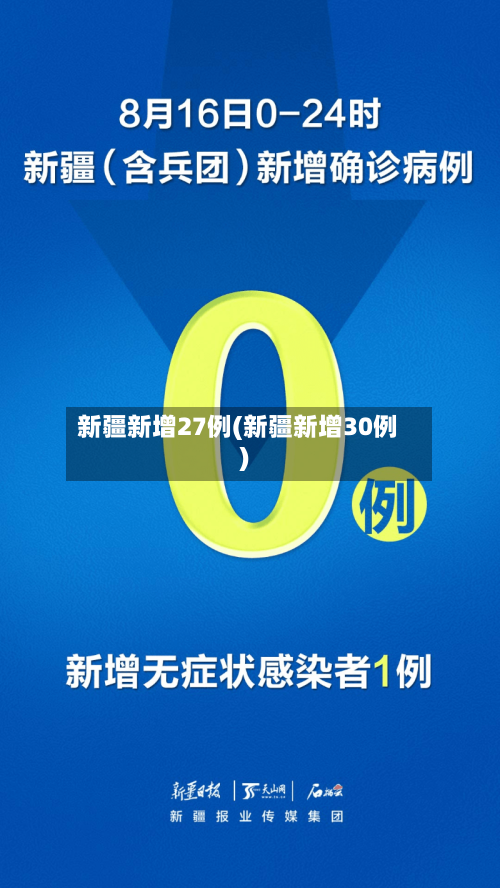 新疆新增27例(新疆新增30例)