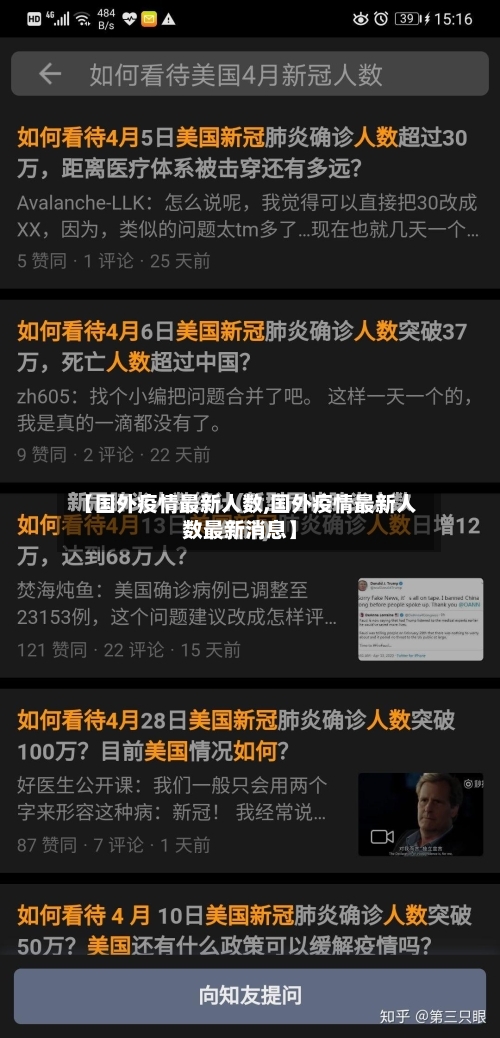 【国外疫情最新人数,国外疫情最新人数最新消息】