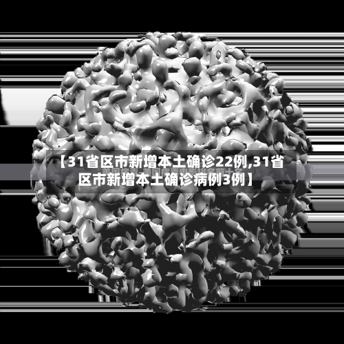 【31省区市新增本土确诊22例,31省区市新增本土确诊病例3例】