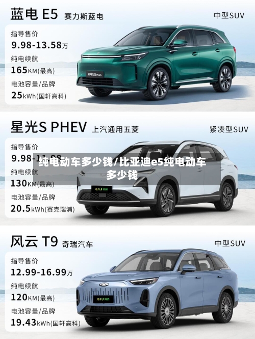 纯电动车多少钱/比亚迪e5纯电动车多少钱