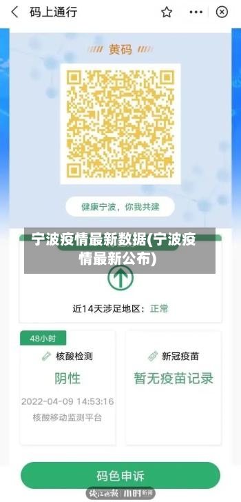 宁波疫情最新数据(宁波疫情最新公布)