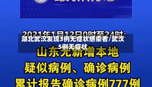 湖北武汉发现3例无症状感染者/武汉5例无症状-第2张图片