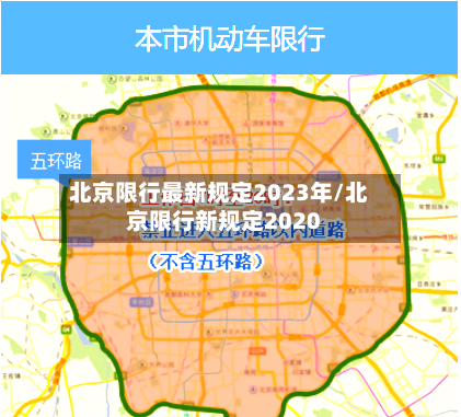 北京限行最新规定2023年/北京限行新规定2020-第2张图片