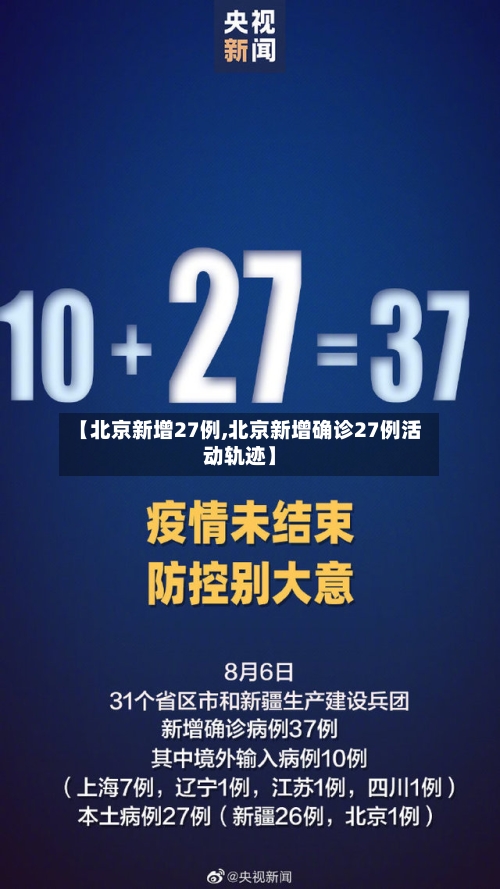 【北京新增27例,北京新增确诊27例活动轨迹】-第3张图片