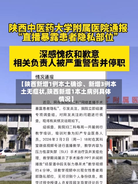 【陕西新增1例本土确诊、新增3例本土无症状,陕西新增1本土病例具体情况】-第3张图片