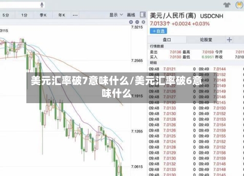 美元汇率破7意味什么/美元汇率破6意味什么