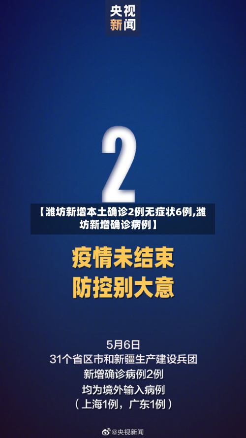 【潍坊新增本土确诊2例无症状6例,潍坊新增确诊病例】-第3张图片