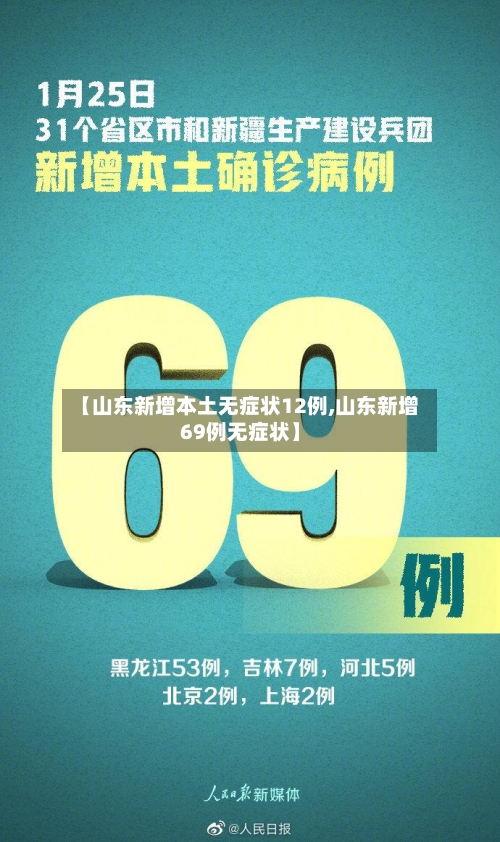 【山东新增本土无症状12例,山东新增69例无症状】