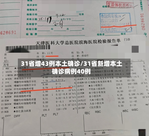 31省增43例本土确诊/31省新增本土确诊病例40例-第3张图片
