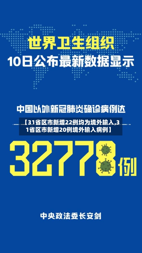 【31省区市新增22例均为境外输入,31省区市新增20例境外输入病例】-第2张图片