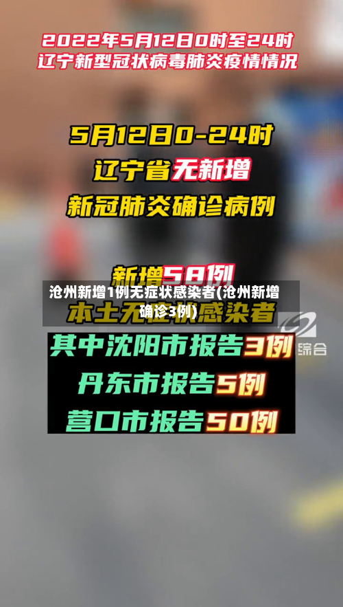 沧州新增1例无症状感染者(沧州新增确诊3例)