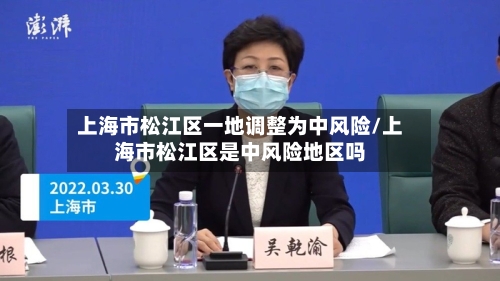 上海市松江区一地调整为中风险/上海市松江区是中风险地区吗-第2张图片