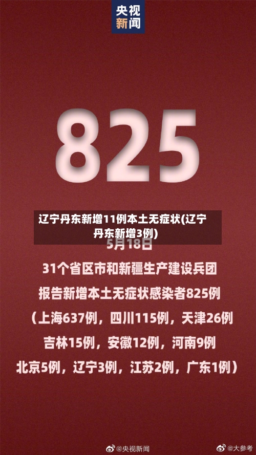 辽宁丹东新增11例本土无症状(辽宁丹东新增3例)