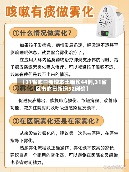 【31省昨日新增本土确诊44例,31省区市昨日新增52例确】