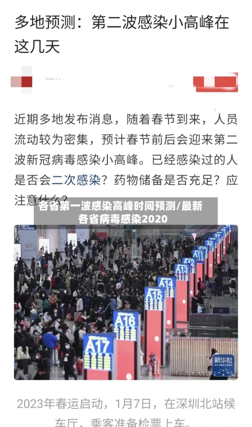 各省第一波感染高峰时间预测/最新各省病毒感染2020-第3张图片