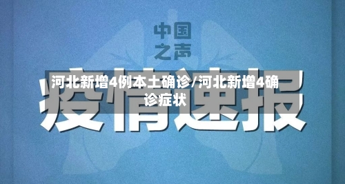河北新增4例本土确诊/河北新增4确诊症状-第3张图片
