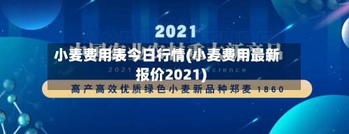 小麦费用表今日行情(小麦费用最新报价2021)-第2张图片