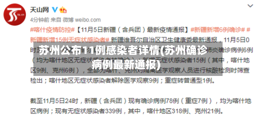 苏州公布11例感染者详情(苏州确诊病例最新通报)-第2张图片