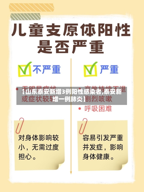 【山东泰安新增3例阳性感染者,泰安新增一例肺炎】-第2张图片