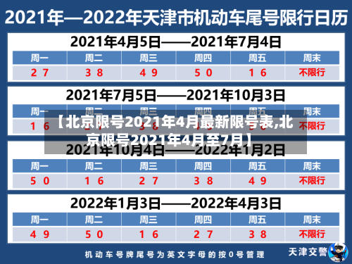 【北京限号2021年4月最新限号表,北京限号2021年4月至7月】-第2张图片