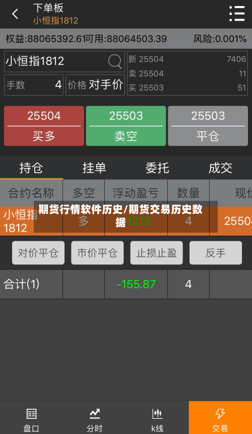 期货行情软件历史/期货交易历史数据-第3张图片
