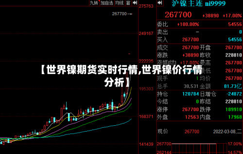 【世界镍期货实时行情,世界镍价行情分析】-第3张图片
