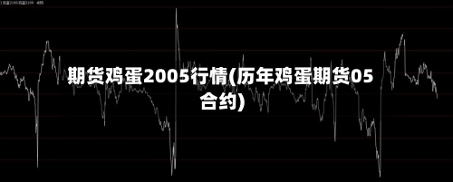 期货鸡蛋2005行情(历年鸡蛋期货05合约)-第2张图片