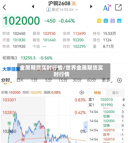 金属期货实时行情/世界金属期货实时行情-第2张图片