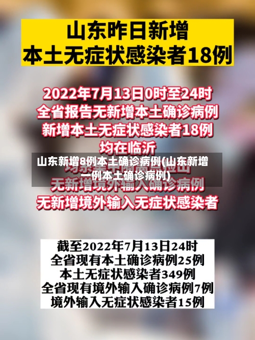 山东新增8例本土确诊病例(山东新增一例本土确诊病例)-第2张图片