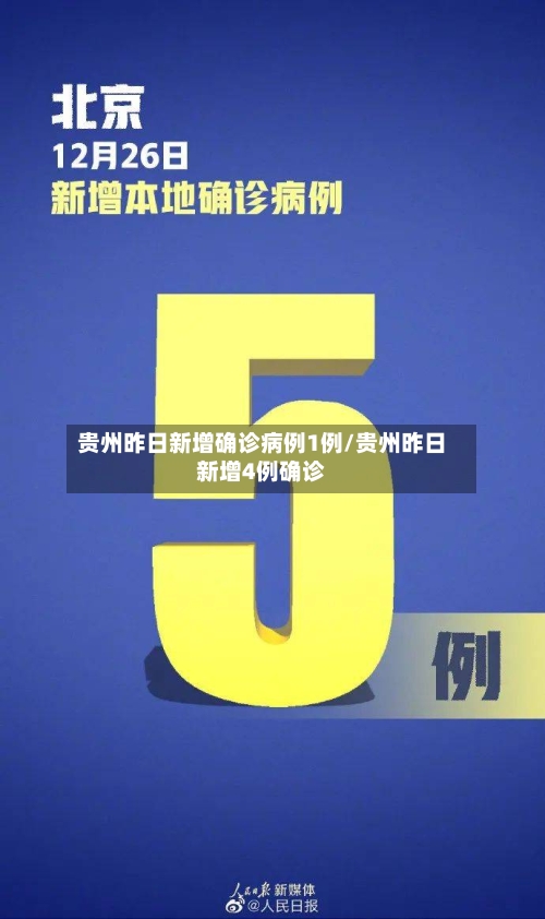 贵州昨日新增确诊病例1例/贵州昨日新增4例确诊-第2张图片