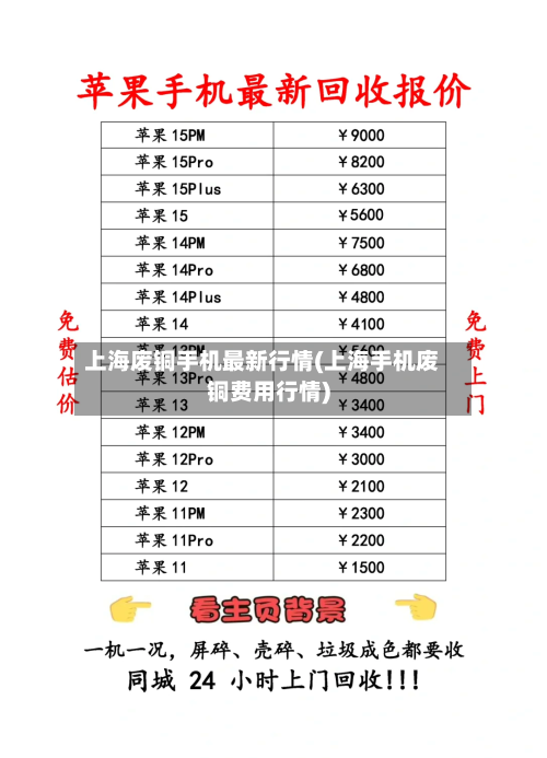 上海废铜手机最新行情(上海手机废铜费用行情)