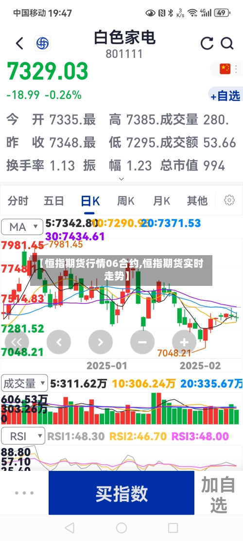 【恒指期货行情06合约,恒指期货实时走势】-第3张图片