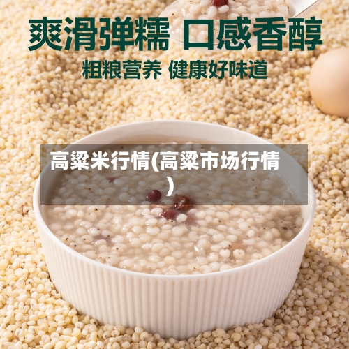 高粱米行情(高粱市场行情)