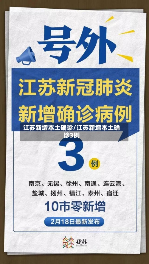 江苏新增本土确诊/江苏新增本土确诊3例-第2张图片