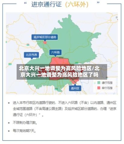 北京大兴一地调整为高风险地区/北京大兴一地调整为高风险地区了吗
