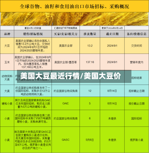 美国大豆最近行情/美国大豆价-第3张图片