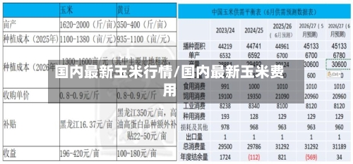 国内最新玉米行情/国内最新玉米费用-第2张图片