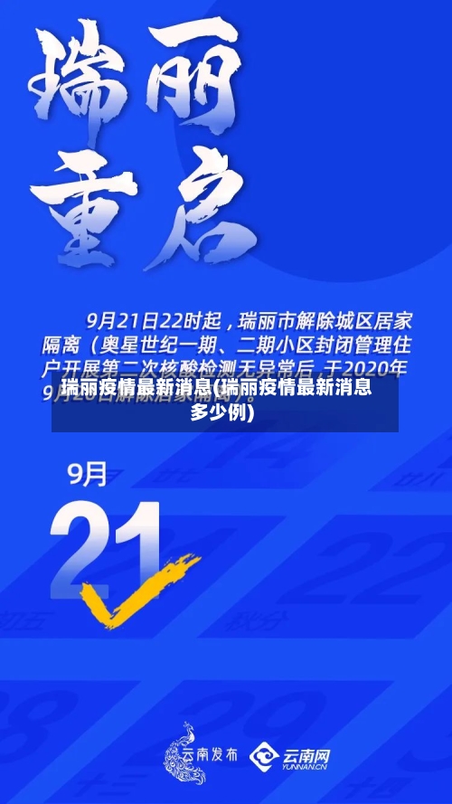 瑞丽疫情最新消息(瑞丽疫情最新消息多少例)