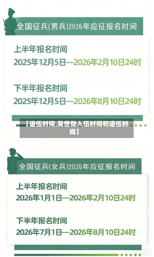 【退伍时间,吴世勋入伍时间和退伍时间】-第3张图片