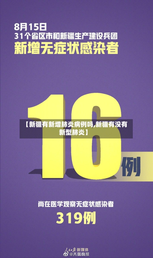 【新疆有新增肺炎病例吗,新疆有没有新型肺炎】-第3张图片